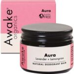 Awake Organics Aura Natural Deodorant Balm - Lavender & Lemongrass
