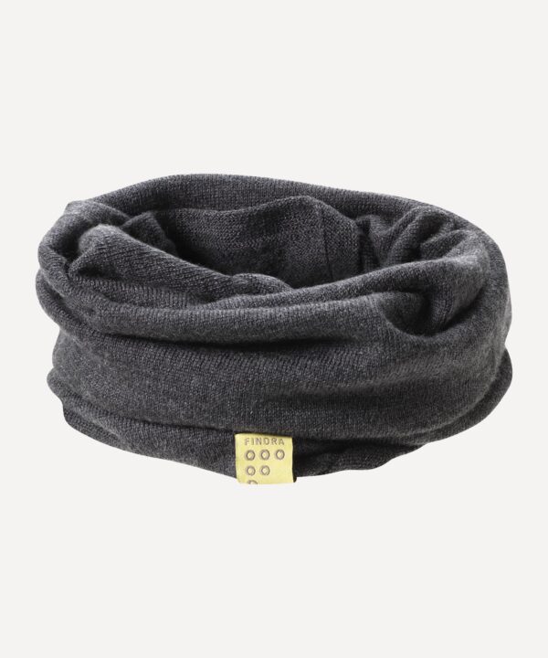 FINDRA Clothing FINDRA  Betty Merino Neck Warmer Charcoal