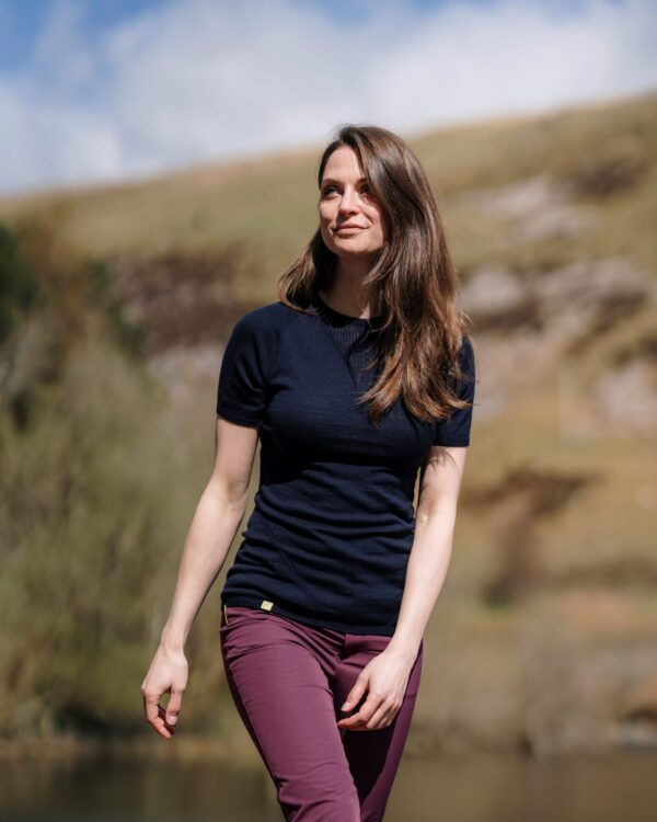 FINDRA Clothing FINDRA  Route Seamless Merino T-Shirt Size XXL Dark Navy
