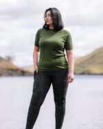 FINDRA Clothing FINDRA  Route Seamless Merino T-Shirt Size XXL Moss Green