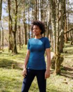 FINDRA Clothing FINDRA  Route Seamless Merino T-Shirt Size XXL Teal