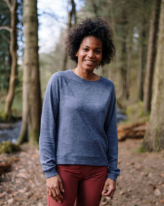 FINDRA Clothing FINDRA  Torro Merino-Lite Sweatshirt Size XXL Indigo Blue