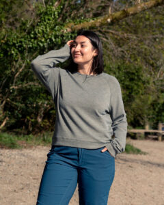 FINDRA Clothing FINDRA  Torro Merino-Lite Sweatshirt Size XXXL Thyme