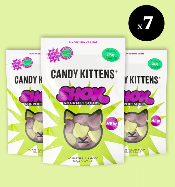 SHOX Blackcurrant & Lime Bundle Vegan Sweets