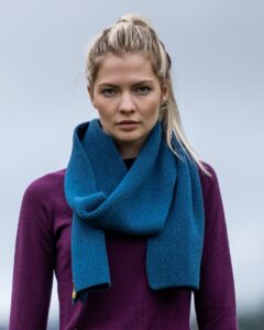 FINDRA Clothing FINDRA  Tweed Lambswool Scarf Diesel