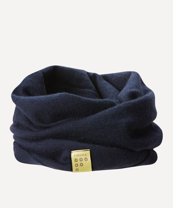 FINDRA Clothing FINDRA  Betty Merino Neck Warmer Dark Navy
