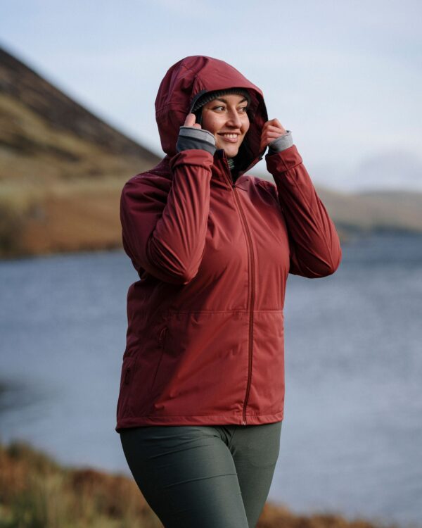 FINDRA Clothing FINDRA  Stroma Water Repellent Jacket Size XXL Spiced Apple