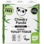 The Cheeky Panda Bamboo Toilet Tissue - 48 rolls